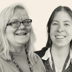 Diana Blyton and Charlotte Gillespie